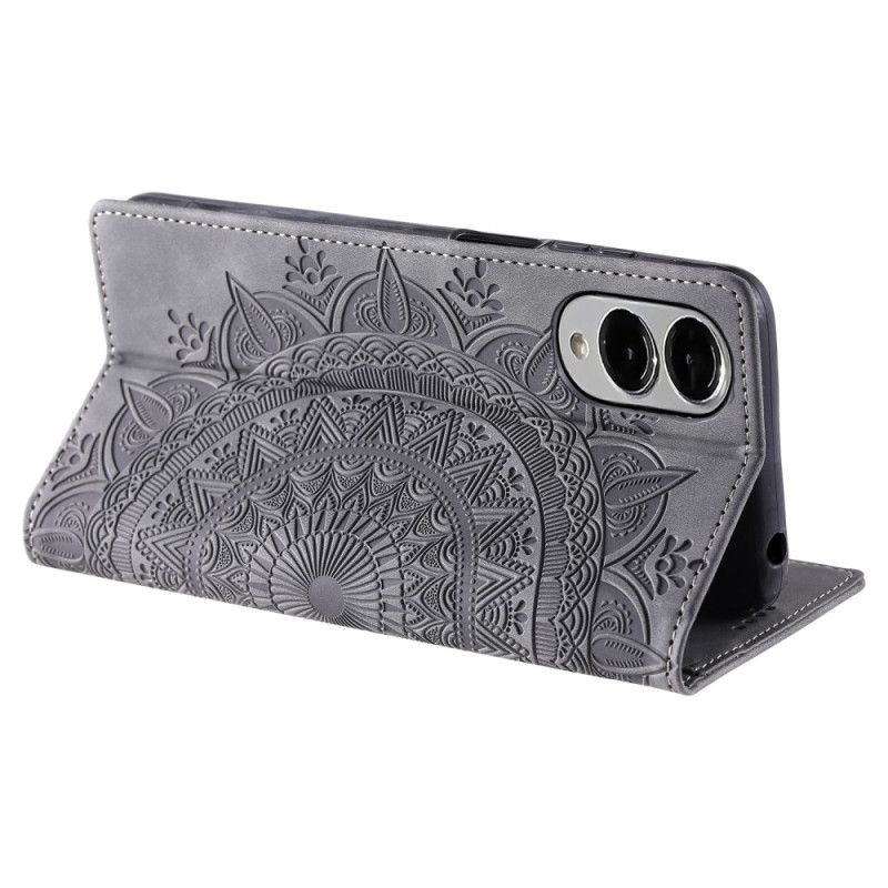 Folio Deksel Samsung Galaxy S25 5g Edge Mandala Semsket Skinneffekt