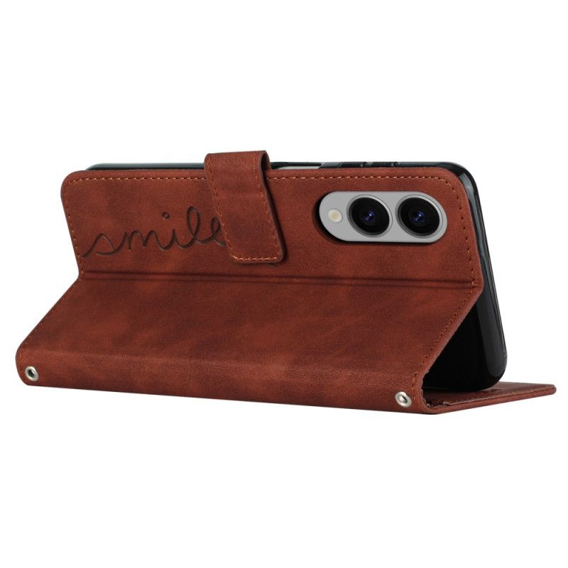 Folio Deksel Samsung Galaxy S25 5g Edge Smil