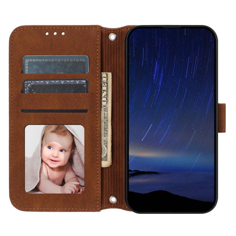 Folio Deksel Samsung Galaxy S25 5g Edge Stroppfries Beskyttelse Deksel