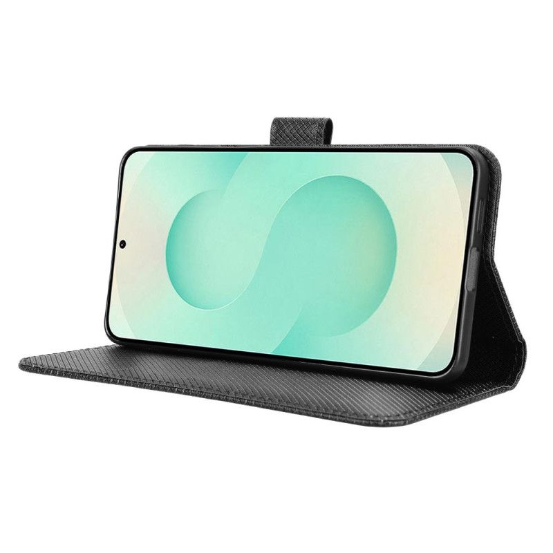 Folio Deksel Samsung Galaxy S25 5g Edge Stroppprikker Beskyttelse Deksel