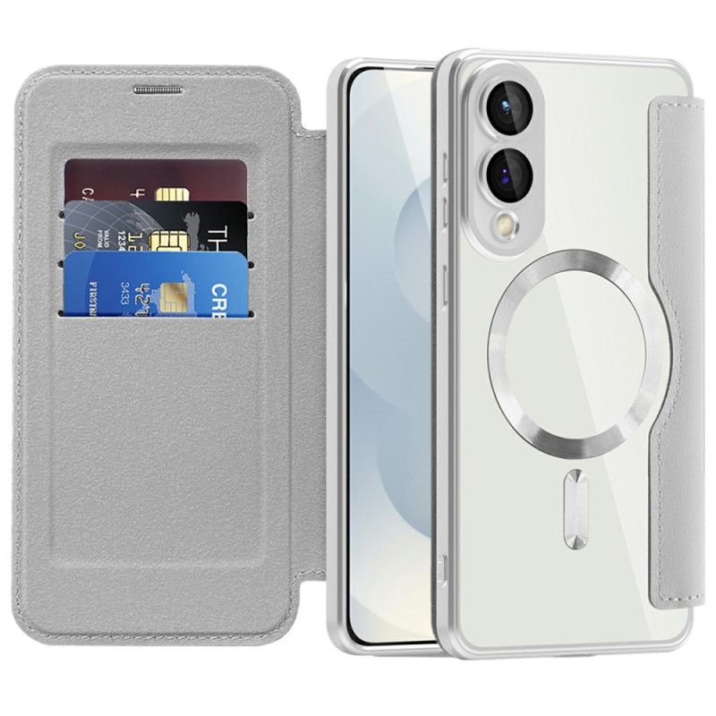 Folio Deksel Samsung Galaxy S25 5g Edge Vattert Magsafe-kompatibel