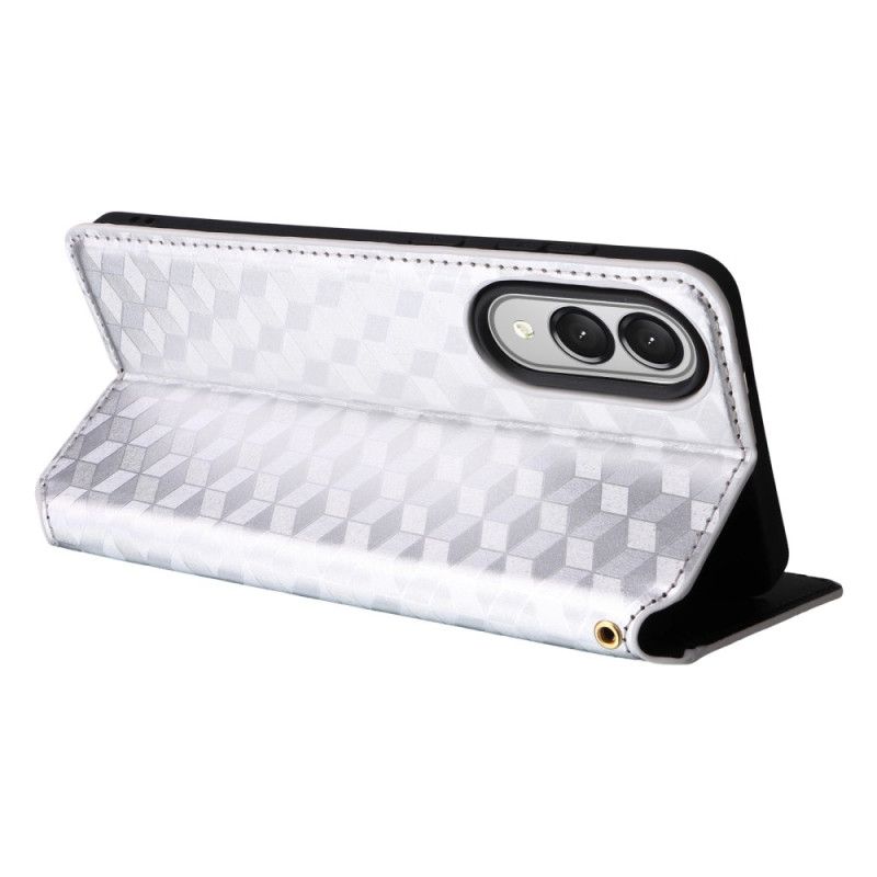 Folio Deksel Til Samsung Galaxy S25 5g Edge 3d-kuber