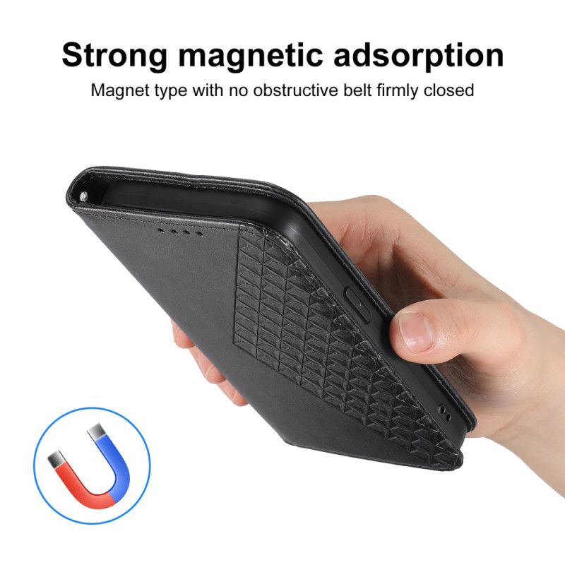 Folio Deksel Til Samsung Galaxy S25 5g Edge Diamantmønsterstropp