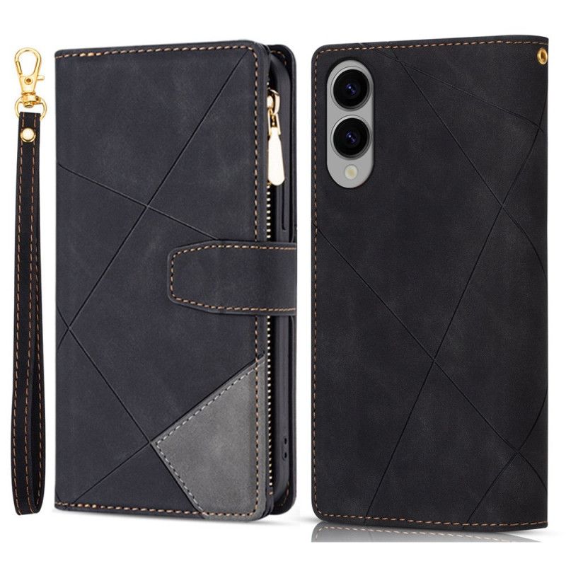 Folio Deksel Til Samsung Galaxy S25 5g Edge Lommebok Med Diamantmønster