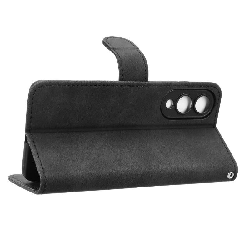 Folio Deksel Til Samsung Galaxy S25 5g Edge Semsket Skinneffekt