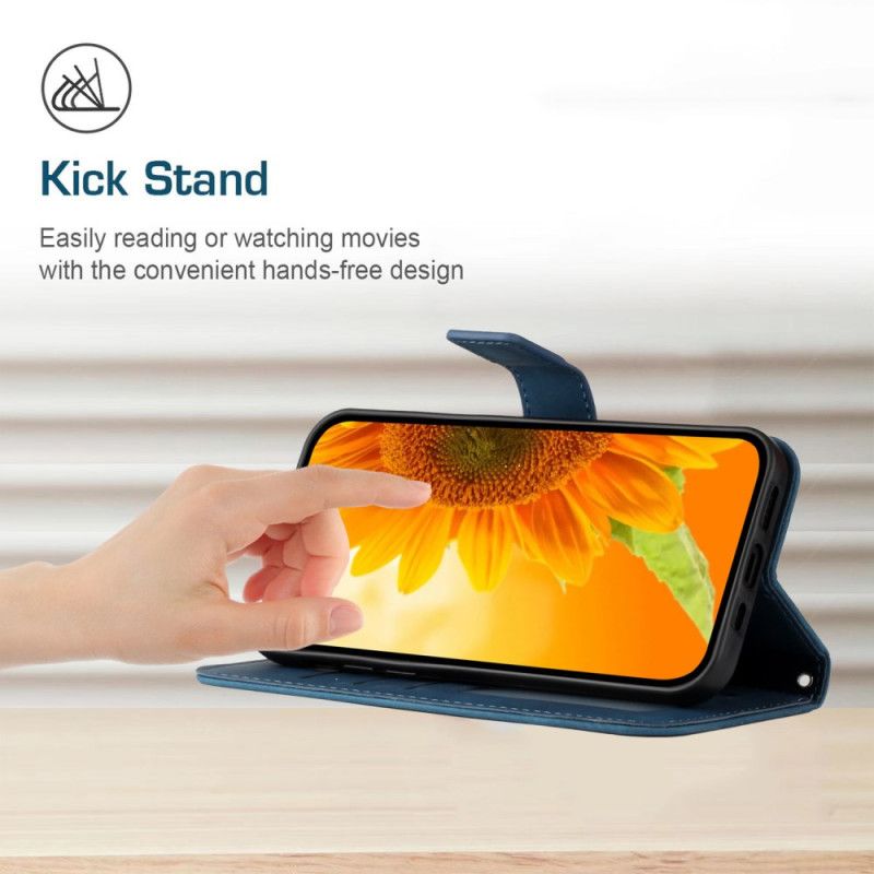 Folio Deksel Til Samsung Galaxy S25 5g Edge Solsikketrykk Med Stropp