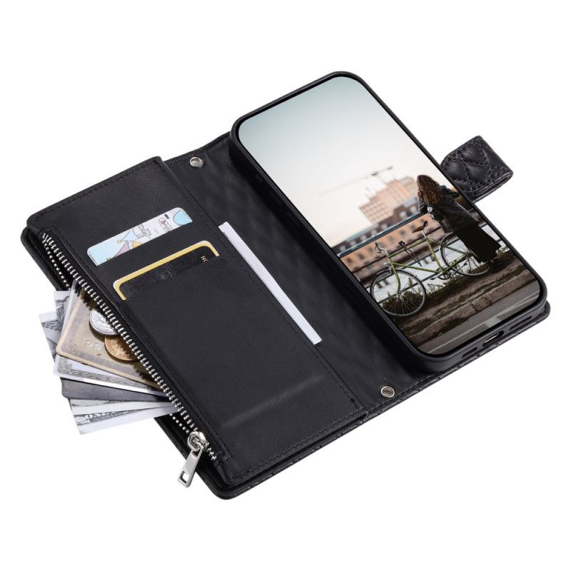 Folio Deksel Til Samsung Galaxy S25 5g Edge Vattert Lommebok