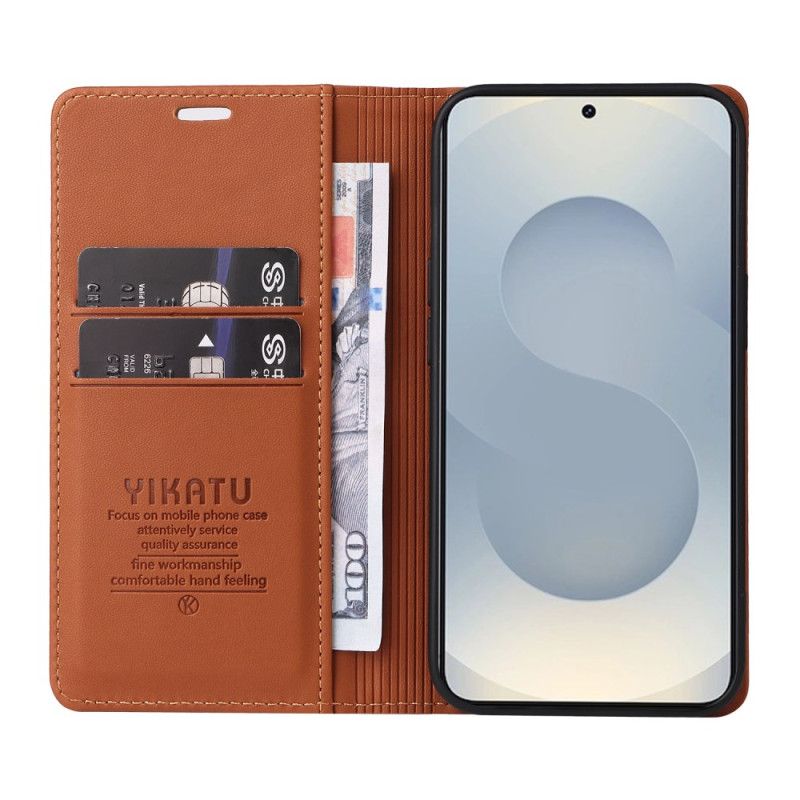 Folio Deksel Til Samsung Galaxy S25 5g Edge Yikatu