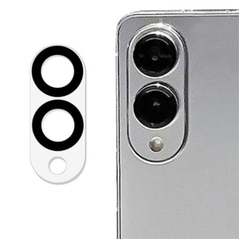 Herdet Glasslinsebeskytter For Samsung Galaxy S25 Edge (svart Sirkulært Design)