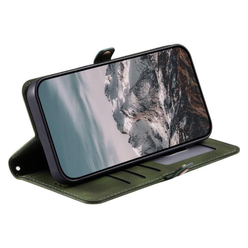 Lærdeksel Folio Deksel Samsung Galaxy S25 5g Edge Mobildeksel Mandala Semsket Skinneffekt