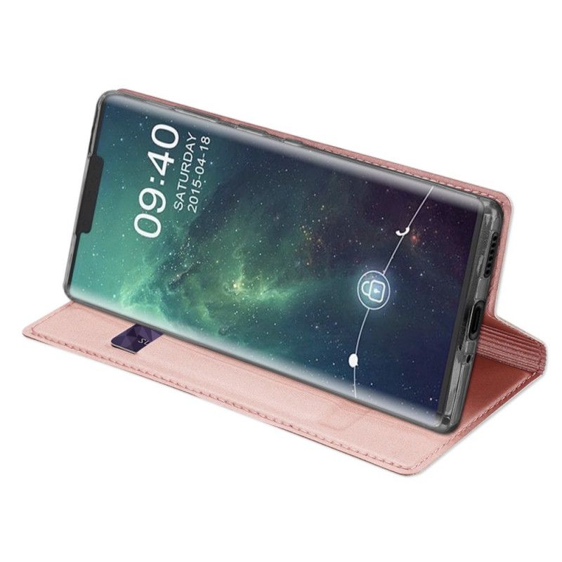 Folio Deksel Huawei Mate 30 Pro Svart Skin Pro Series Dux Ducis