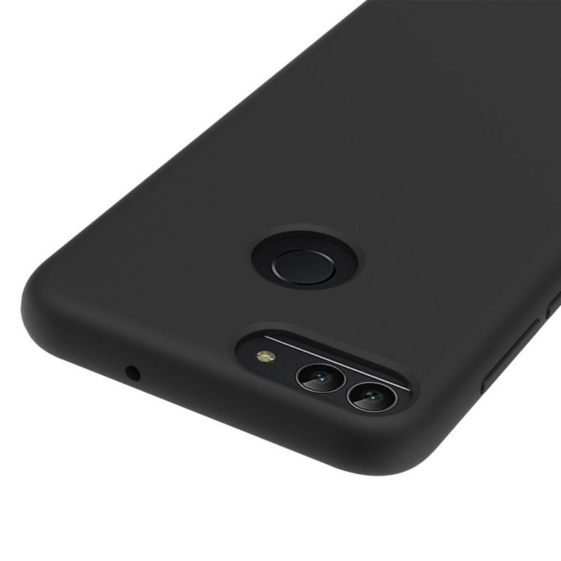 Deksel Honor 9 Lite Grønn Flytende Silikon Design Anti-fall