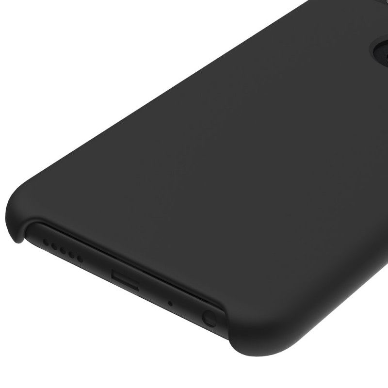 Deksel Honor 9 Lite Grønn Flytende Silikon Design Anti-fall