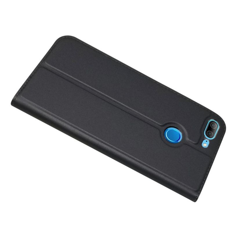 Folio Deksel Honor 9 Lite Svart Mobildeksel Magnetisk Lås