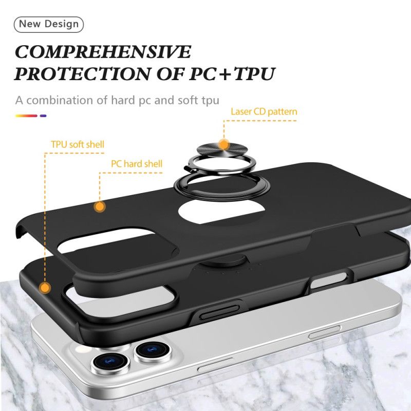 Deksel iPhone 16 Pro Max Med Ringstøtte