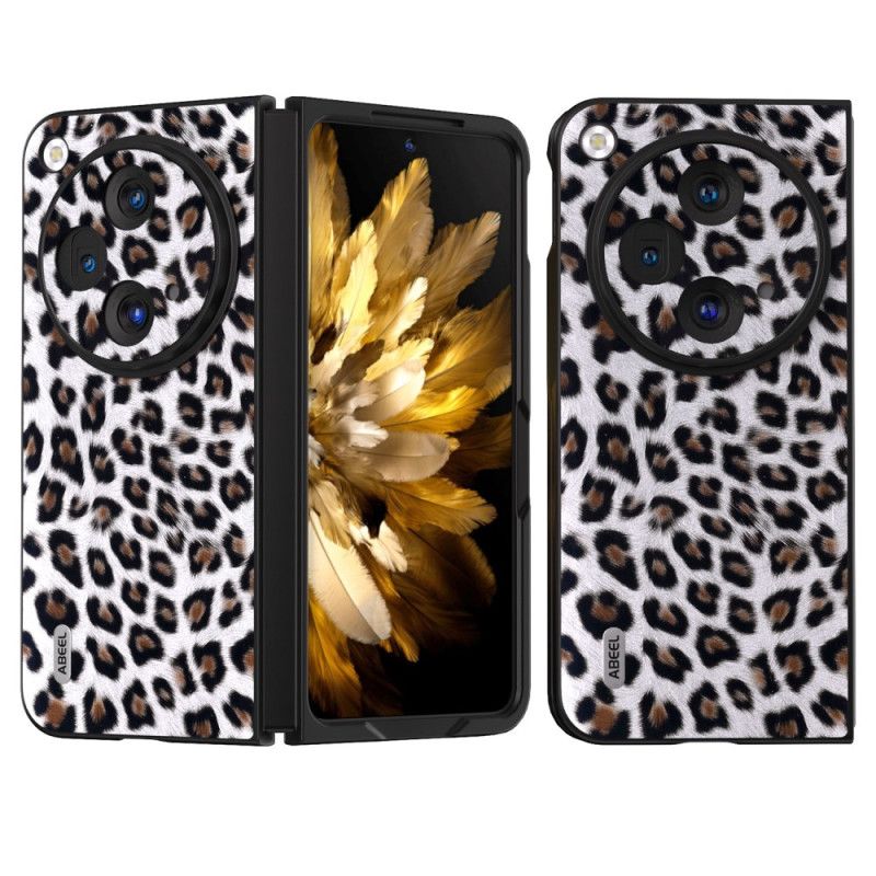 Deksel Oppo Find N3 Abeel Leopardtrykk