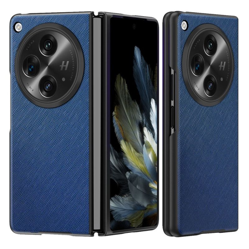 Deksel Oppo Find N3 Åpen Vevd Tekstur