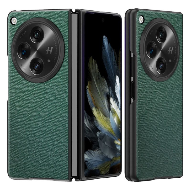 Deksel Oppo Find N3 Åpen Vevd Tekstur