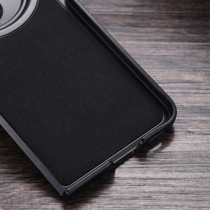 Deksel Oppo Find N3 Kunstskinn Med Stativ Beskyttelse Deksel