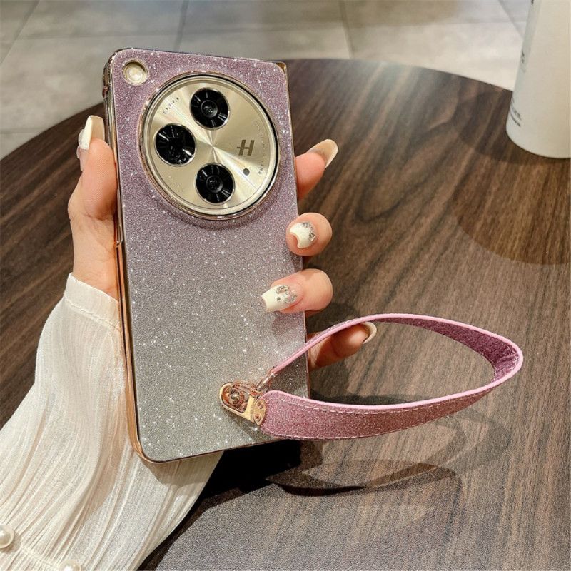 Deksel Oppo Find N3 Mobildeksel Blank Overflate Og Stropp