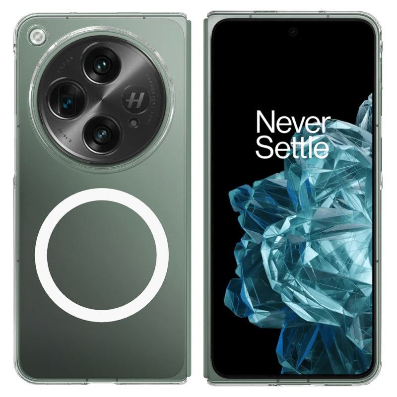 Deksel Oppo Find N3 Mobildeksel Klar Magsafe-kompatibel