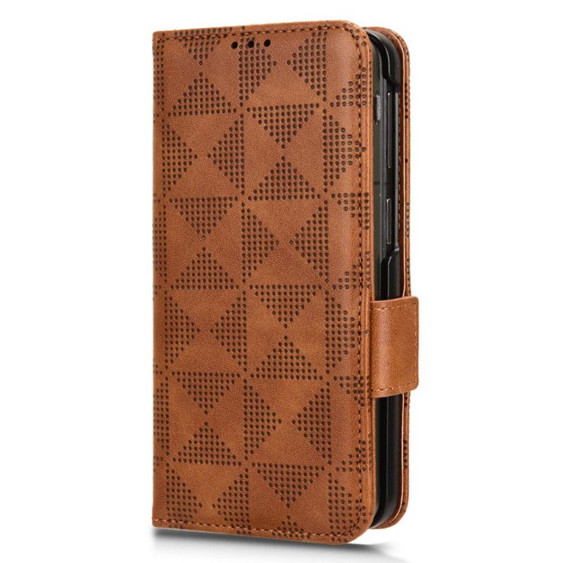 Folio Deksel Oppo Find N3 Trekantmønster