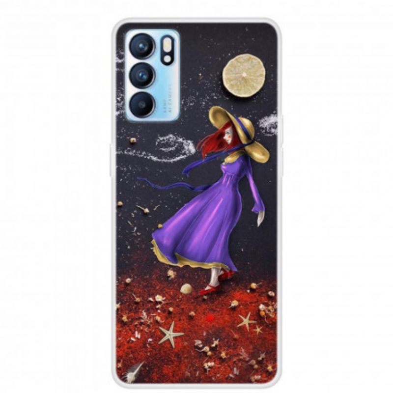 Deksel Oppo Reno 6 Pro 5g Young Girl Walk