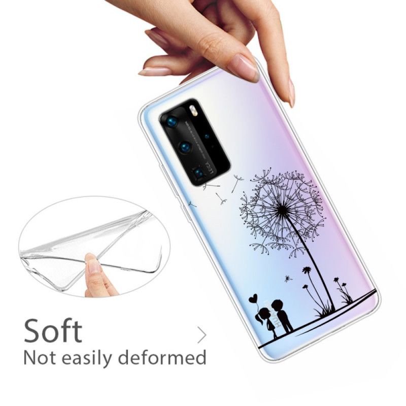 Deksel Huawei P40 Pro Løvetannskjærlighet Beskyttelse