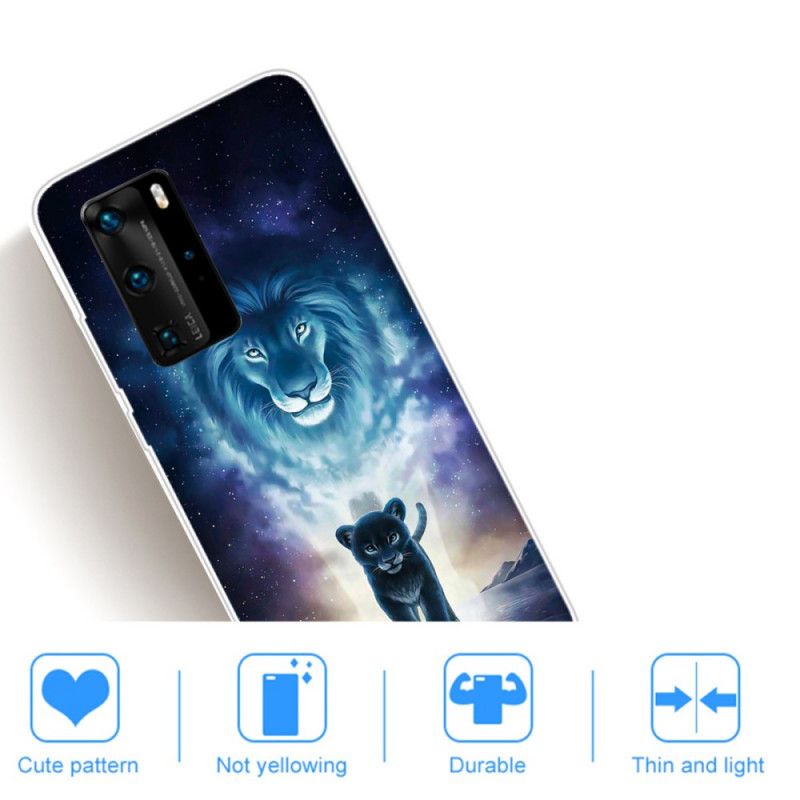 Deksel Huawei P40 Pro Løveunge