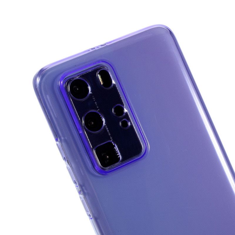 Deksel Huawei P40 Pro Magenta Silikonfarger