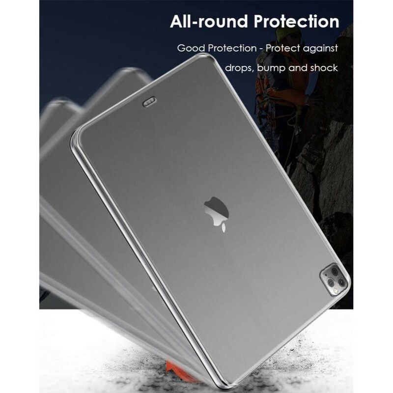 Deksel iPad Pro 12.9" (2021) Mobildeksel (2020) (2018) Klar Silikon