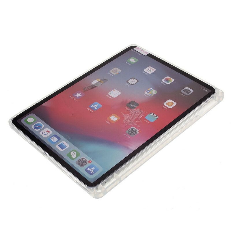 Deksel Til iPad Pro 12.9" (2021) (2020) (2018) Gjennomsiktig Blyantholder