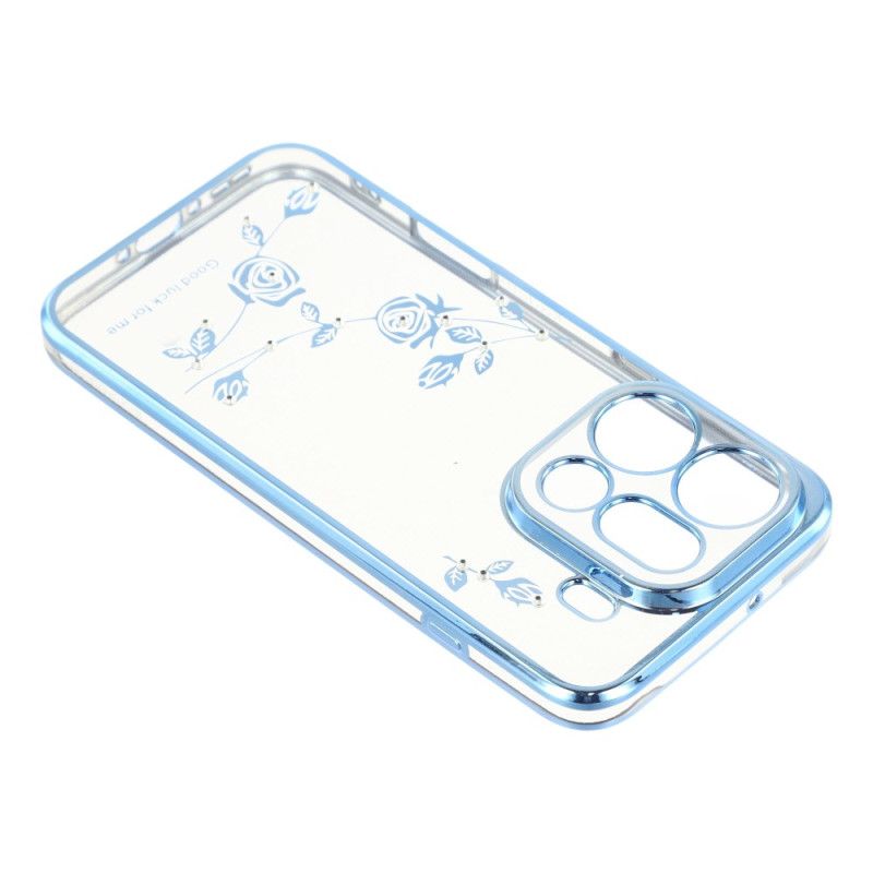 Deksel Oppo Find X9 Pro 5g Mobildeksel Kadem Blomster Og Strass