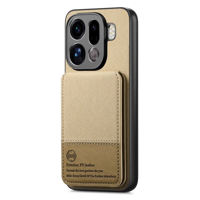 Deksel Oppo Find X9 Pro 5g Mobildeksel Kortholder Og Rfid-beskyttelse