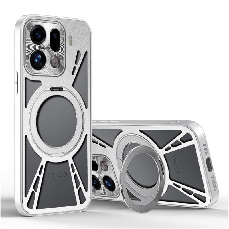 Deksel Til Oppo Find X9 Pro 5g Roterende Magnetisk Stativ Og Varmeavledning