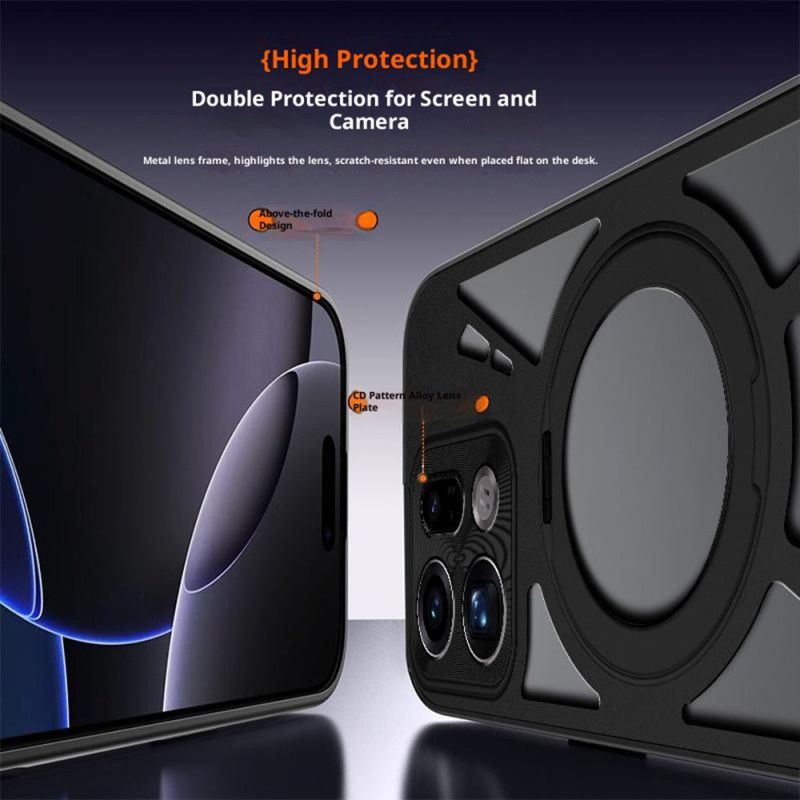 Deksel Til Oppo Find X9 Pro 5g Roterende Magnetisk Stativ Og Varmeavledning