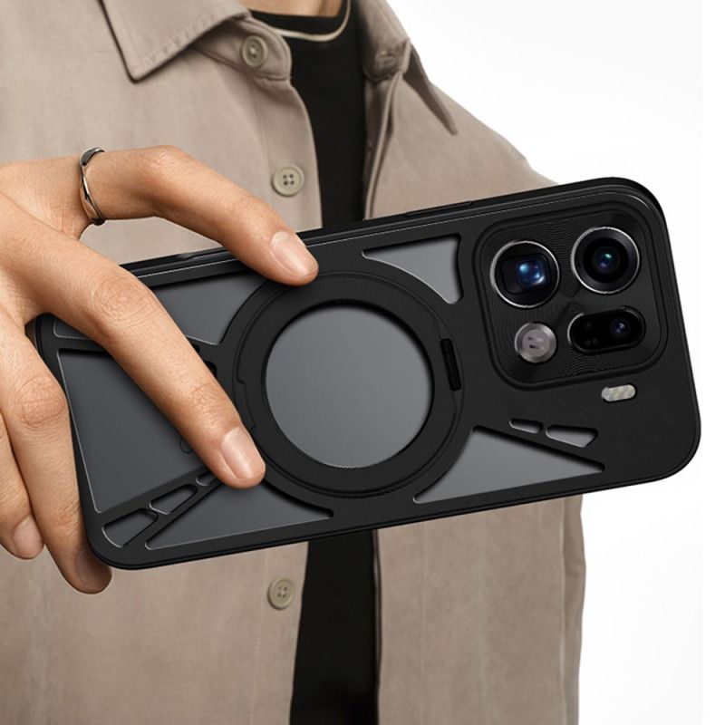 Deksel Til Oppo Find X9 Pro 5g Roterende Magnetisk Stativ Og Varmeavledning