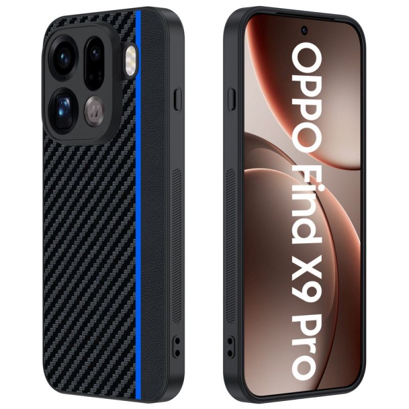 Deksel Til Oppo Find X9 Pro 5g Stiv Med Karbonfibertekstur