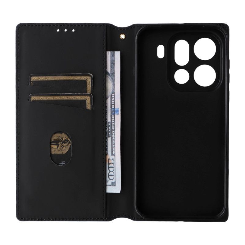 Folio Deksel Oppo Find X9 Pro 5g Diamantmønster