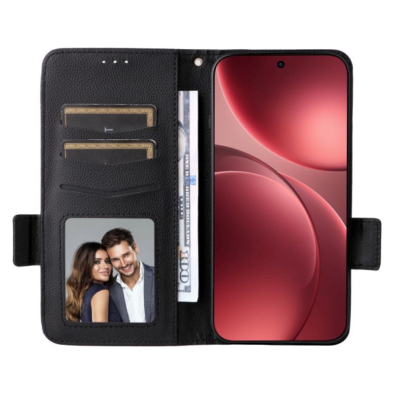 Folio Deksel Til Oppo Find X9 Pro 5g Imitasjon