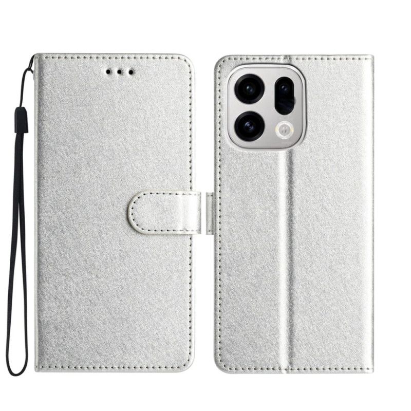 Folio Deksel Til Oppo Find X9 Pro 5g Silketekstur