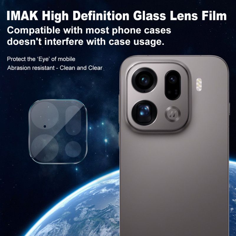 Linsebeskytter I Herdet Glass For Oppo Find X9 Pro 5g