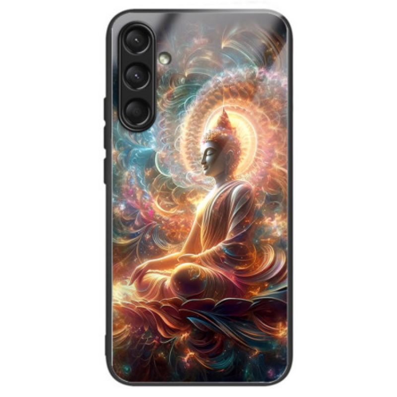 Deksel Samsung Galaxy A16 5g Mobildeksel Gyldent Boudha Herdet Glass