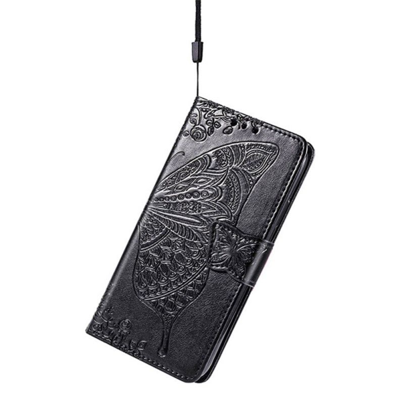 Folio Deksel Samsung Galaxy A16 5g Barokk Sommerfugl Beskyttelse Deksel