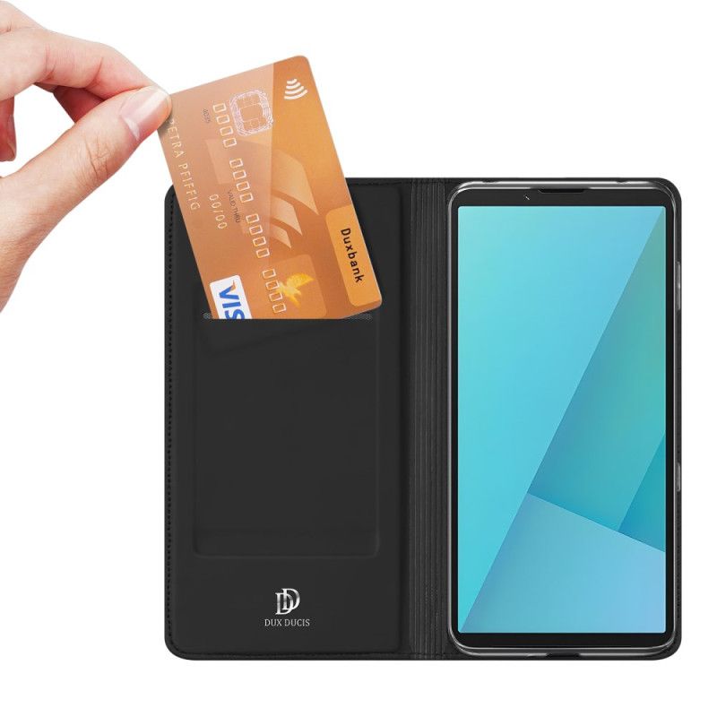 Folio Deksel Lær Sony Xperia 10 Vii Mobildeksel Skin Pro Series Dux Ducis