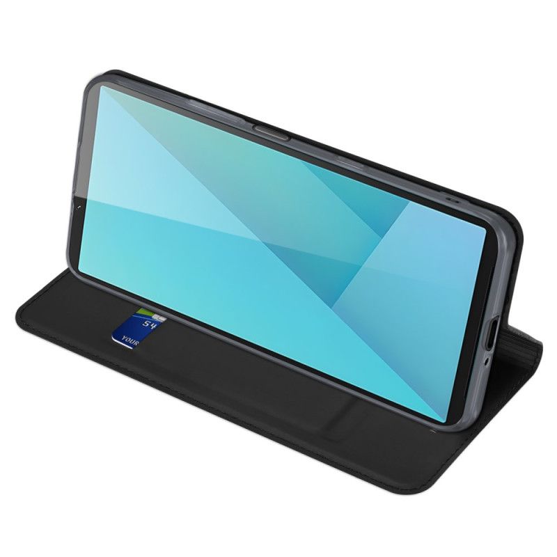 Folio Deksel Lær Sony Xperia 10 Vii Mobildeksel Skin Pro Series Dux Ducis