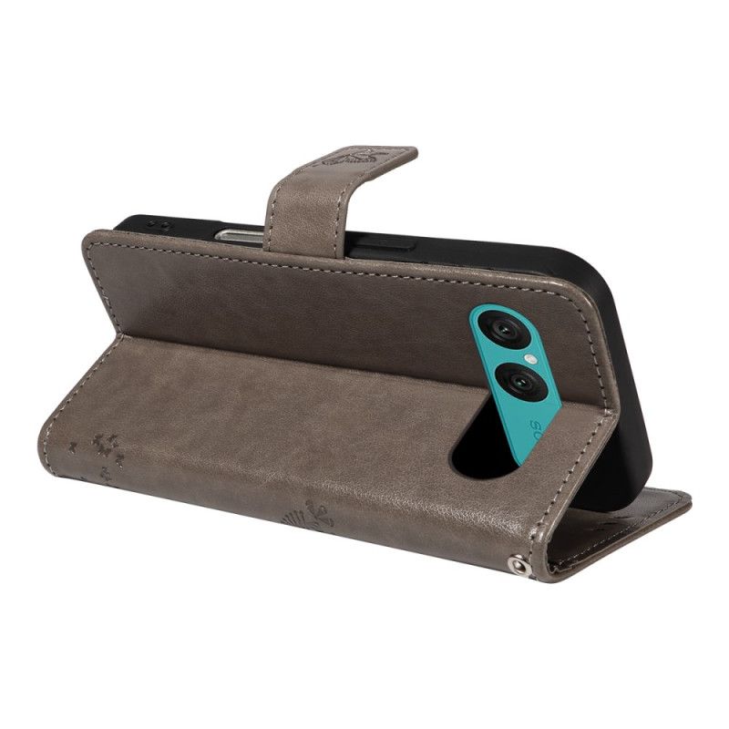 Folio Deksel Til Sony Xperia 10 Vii Kattetre