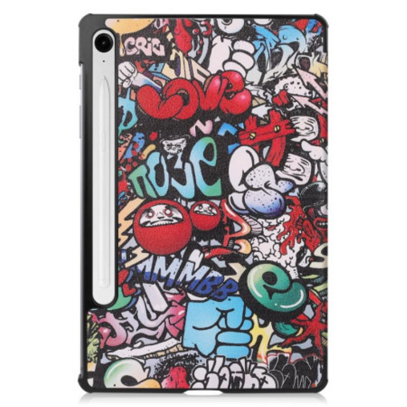 Samsung Galaxy Tab S10 Lite Forsterket Graffiti-pennenholder