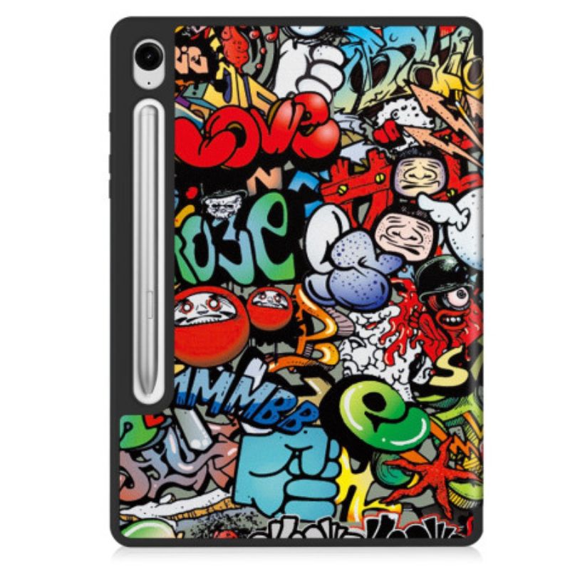 Samsung Galaxy Tab S10 Lite Graffiti-pennenholder