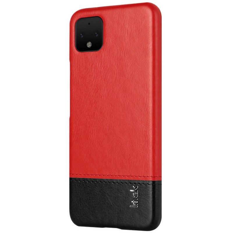 Deksel Google Pixel 4 Svart Imak Ruiyi-Serien Skinneffekt